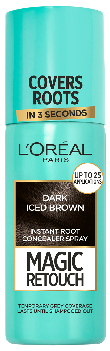 Magic Retouch 8 Dark Iced Brown Спрей за прикриване на корени